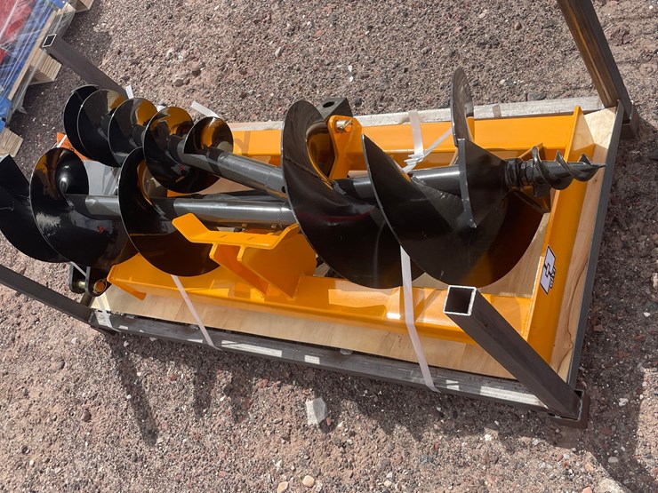 #1334-•-skid-steer-loader-auger-&-extra-rod-image-3