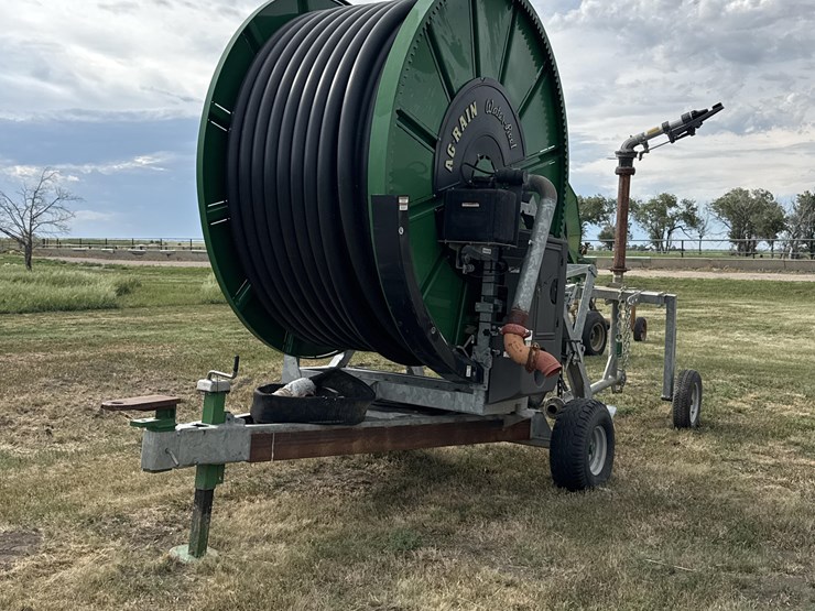 kifco-ag-rain-30a/1200-portable-water-reel-w/irrimec-st15-volume-gun-image-1