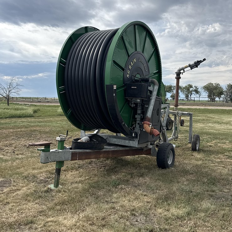 Kifco Ag-Rain 30A/1200 Portable Water Reel W/Irrimec ST15 Volume Gun