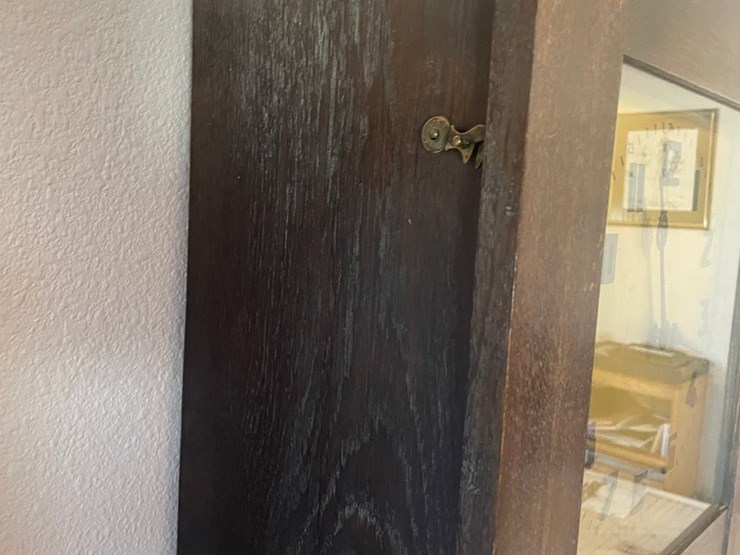 #251-•-mission-oak-style-grandfather-clock-(offsite-in-las-cruces)-image-12