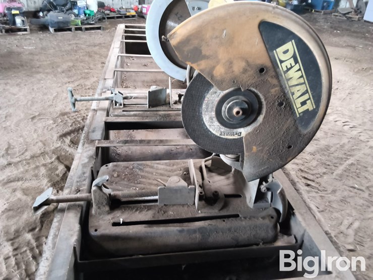homemade-shop-table-w/-chop-saws-image-10