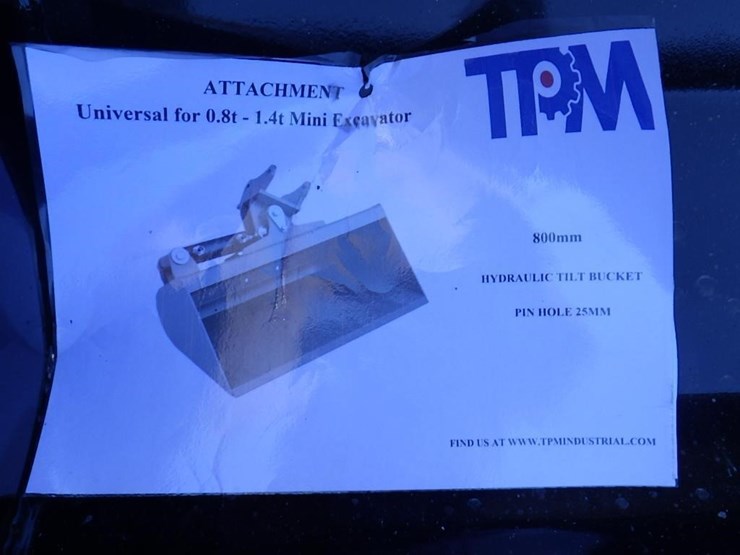 tpm-hydraulic-excavator-tilt-bucket-32"-image-5