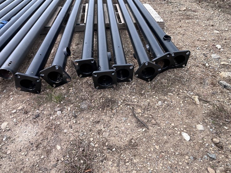 #1415-•-(4)-light-poles-approx-30'-long,-approx-5"-dia---unused-image-3