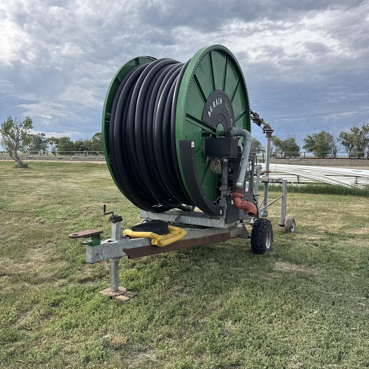 Kifco Ag-Rain 30A/1200 Portable Water Reel W/Irrimec ST15 Volume Gun