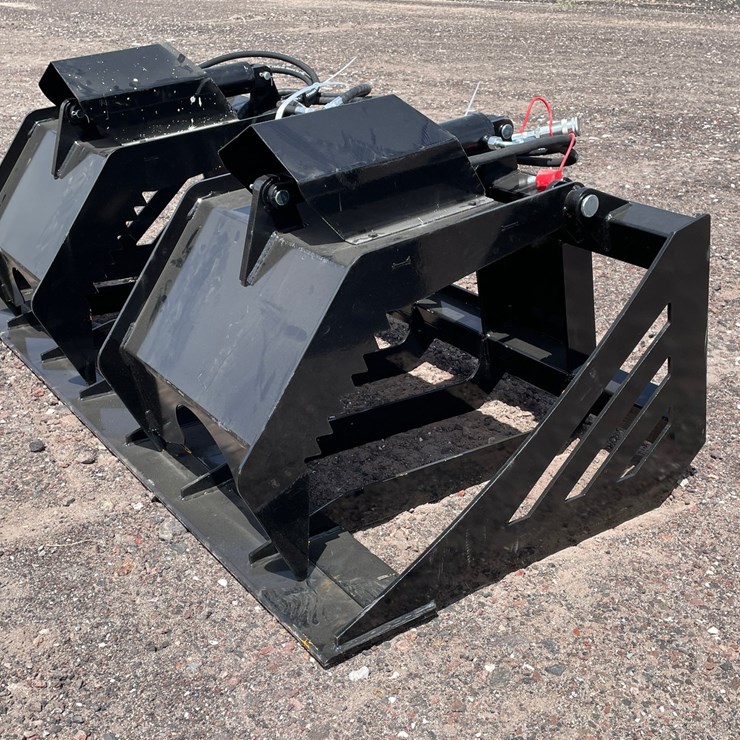 #1310 • Skid Steer Hollow Wood Grabber