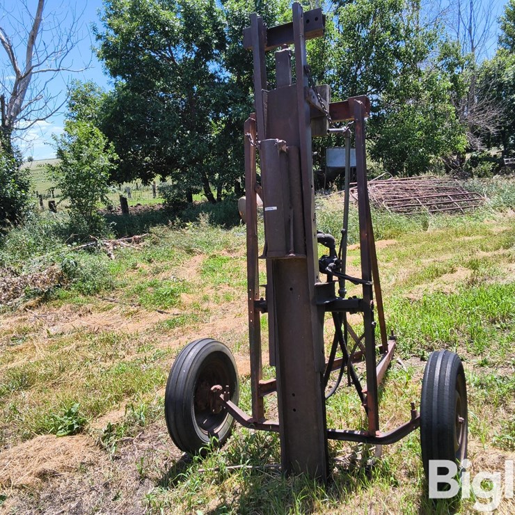 Homemade Hydraulic Post Pounder