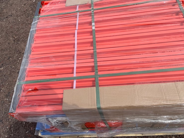 #1331-•-40'-6-section-heavy-duty-metal-storage-shelf,-2026,-unused-image-9