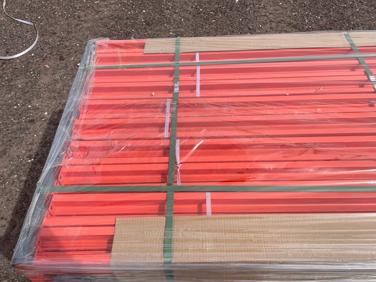 #1330-•-40'-6-section-heavy-duty-metal-storage-shelf,-2026,-unused-image-9