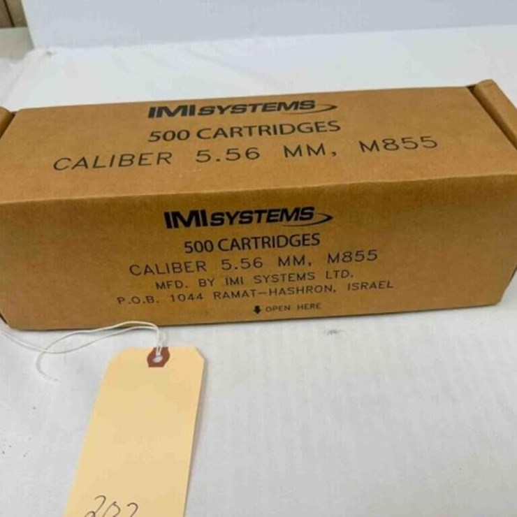 5.56 mm ammo
