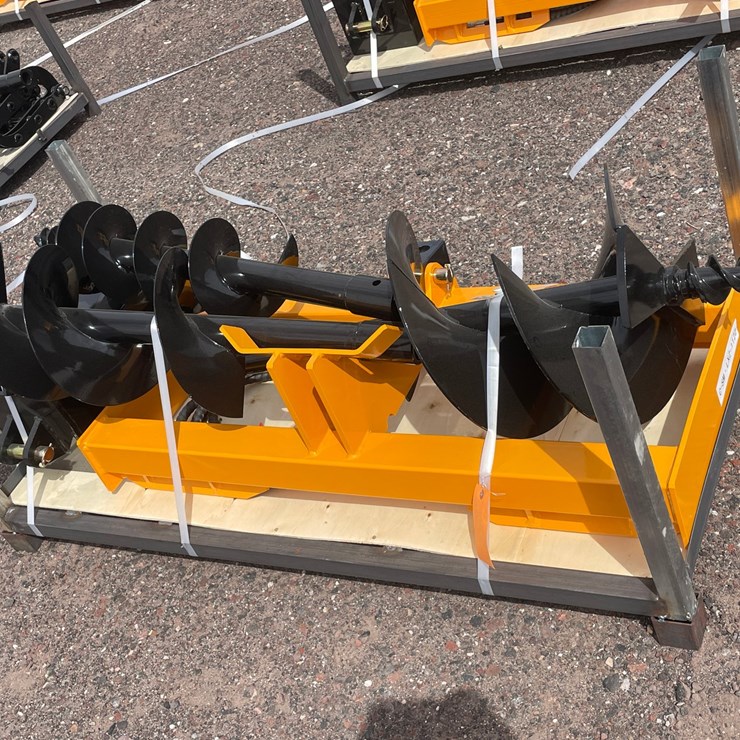 #1336 • Skid Steer Loader Auger & Extra Rod