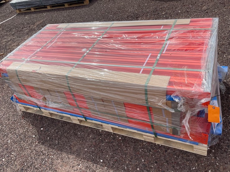 #1330-•-40'-6-section-heavy-duty-metal-storage-shelf,-2026,-unused-image-3