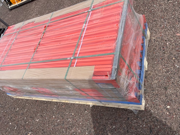 #1331-•-40'-6-section-heavy-duty-metal-storage-shelf,-2026,-unused-image-5