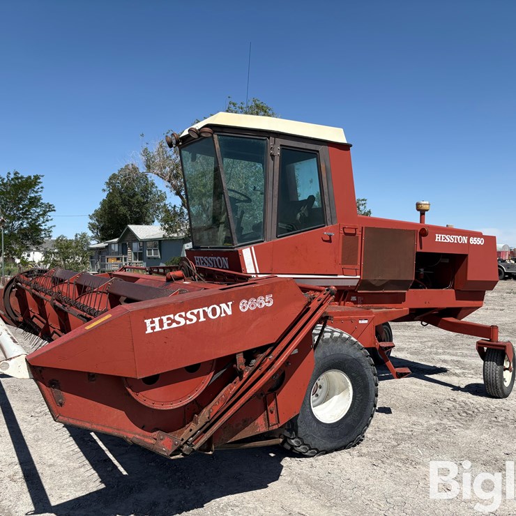 1984 HESSTON 6650