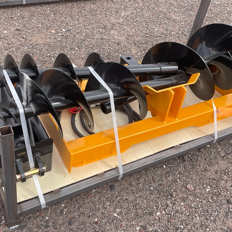 #1335 • Skid Steer Loader Auger & Extra Rod