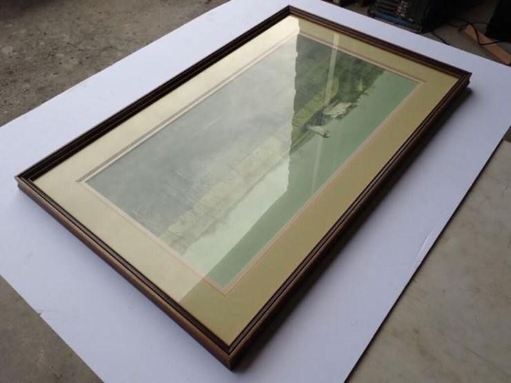 framed-vintage-bob-mcginnis-painting-image-4