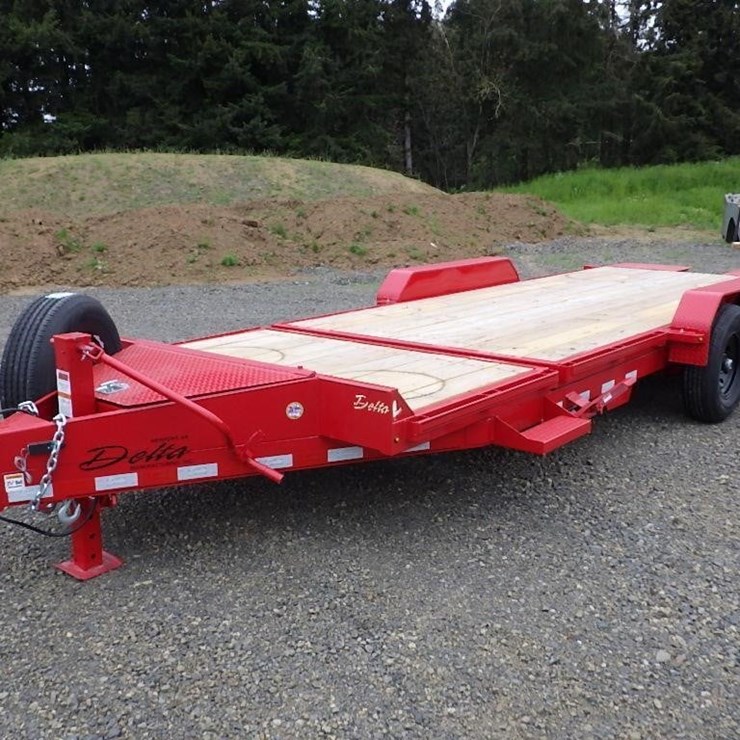 2026 Delta 7'x20' T/A Tilt Deck Trailer