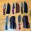 qty-(5)-handmade-hunting,-cleaver,-skinner-&-utility-knives-w/-leather-sheaths-assorted-fixed-blad-image-1