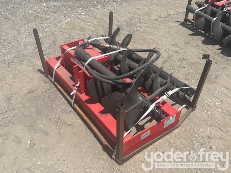 unused-2026-captok-auger-and-extra-rod-to-suit-skidsteer-loader-image-1