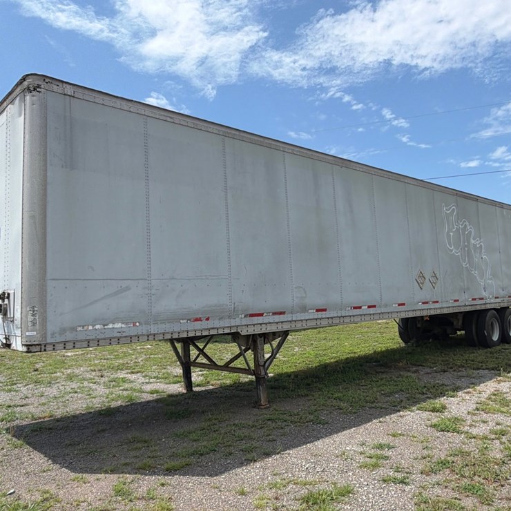 #10 • 1998 WABASH TANDEM AXLE VAN TRAILER