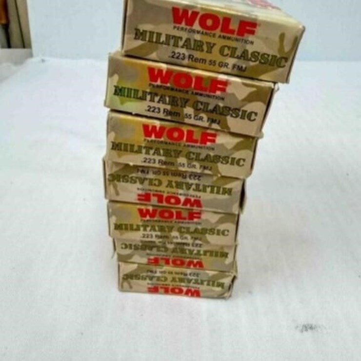 Wolf .223 Rem ammo