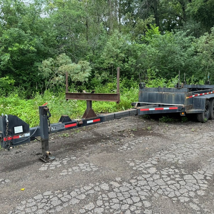 #1866 • Kiefer Industrial Built Tandem Axle Pole Trailer