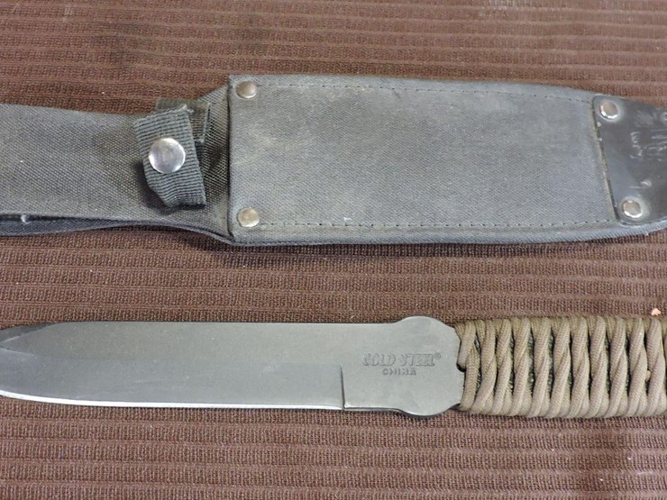 cold-steel,-survival-knife-w/nylon-sheath-image-1