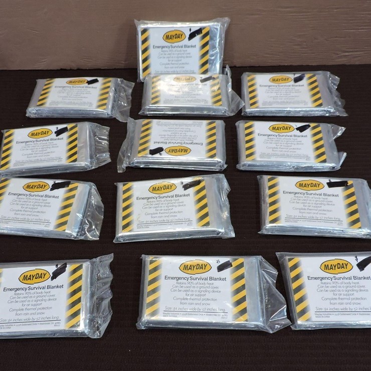 May Day Emergency Survival Blankets
