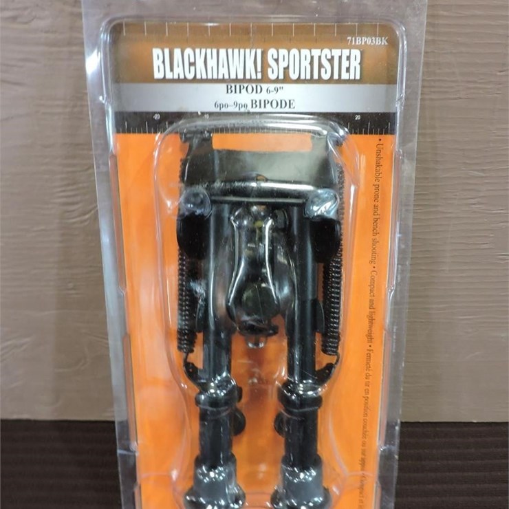 Blackhawk, Sportster 6”-9” Adjustable Bi-Pod, NIB