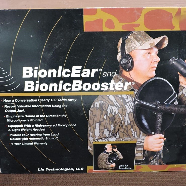 Lin Technologies, Bionic Ear and Booster, NIB