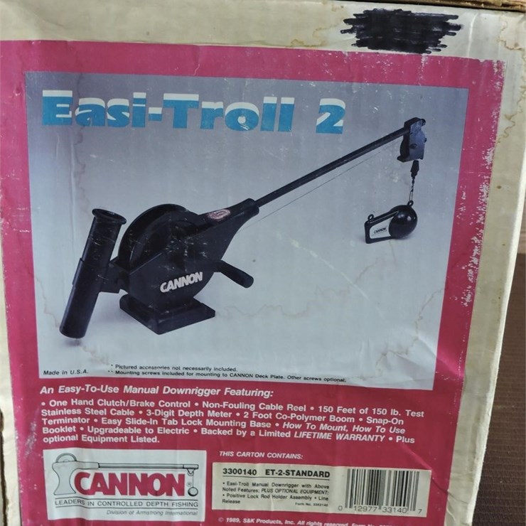 Cannon, Easi-Troll 2 Downrigger, NIB