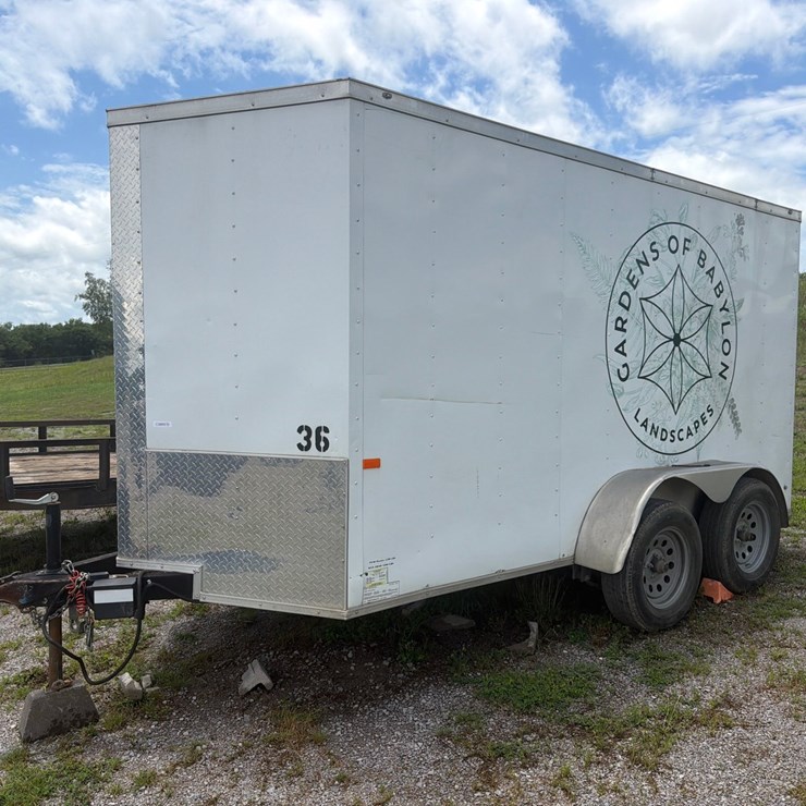 #8 • 2022 ROCK SOLID 6' X 12' TANDEM AXLE CARGO TRAILER