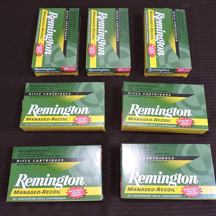 Remington 300 Win Mag Cartridges, 150 Grain