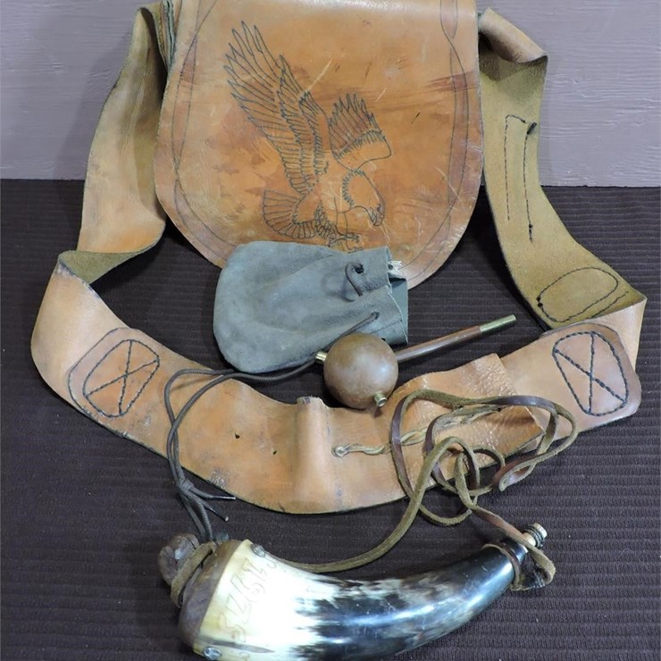 Black Powder Possibles Bag and Accessories