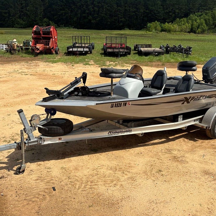 2011 Xpress 12' Aluminum Boat W/Yamaha 90hp Outboard