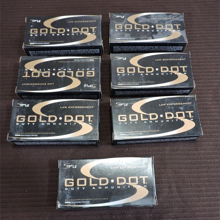 Speer Gold-Dot .357 Magnum Cartridges, 125 Grain