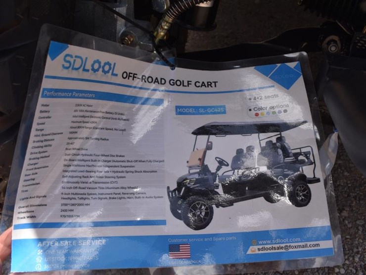 gc-42s-electric-golf-cart-w/-charger-(serial-#-xf-yygef42s261004)-image-9