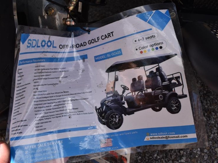 gc-42s-electric-golf-cart-w/-charger-(serial-#-xf-ygef42s261006)-image-9