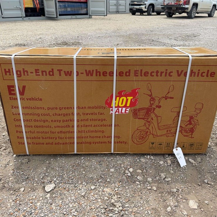 High End Two Wheeled Electric Vehicle - Color RED