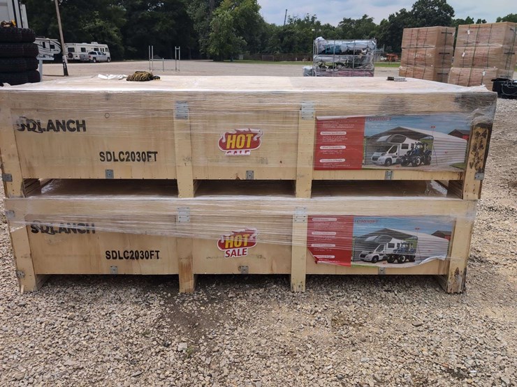 (1)-sdl-20-ft-x-30-ft-all-steel-carport-w/-enclosed-side-walls-sdlc2030ft-image-1