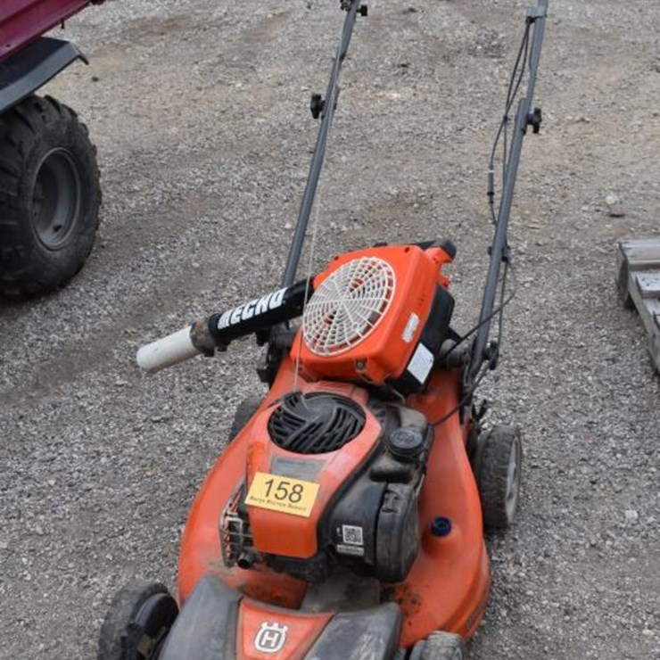 PUSH MOWER AND LEAF BLOWER