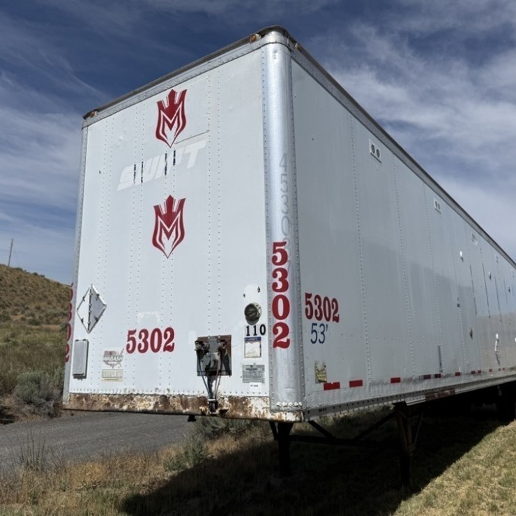 2001 Wabash 53' Quad-Axle Dry Van Trailer