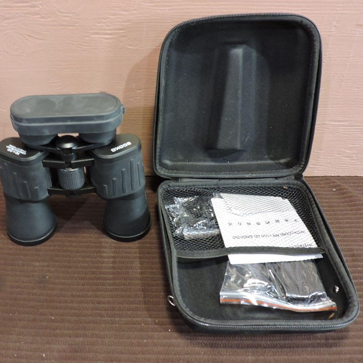 SCOKC, 10x50 Binoculars in Case