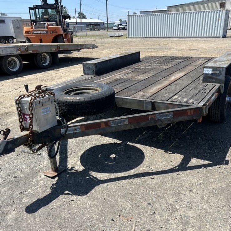 1988 G & H T/A Equipment Trailer