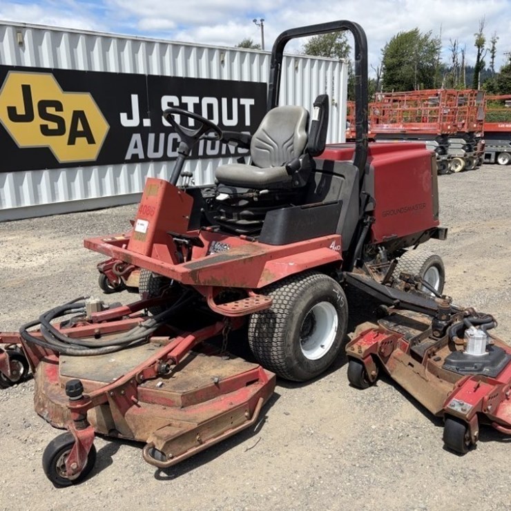 2009 TORO GROUNDSMASTER 4000D