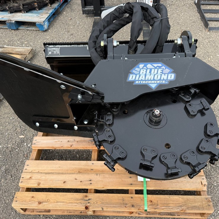 #67 • BLUE DIAMOND SKID STEER STUMP GRINDER