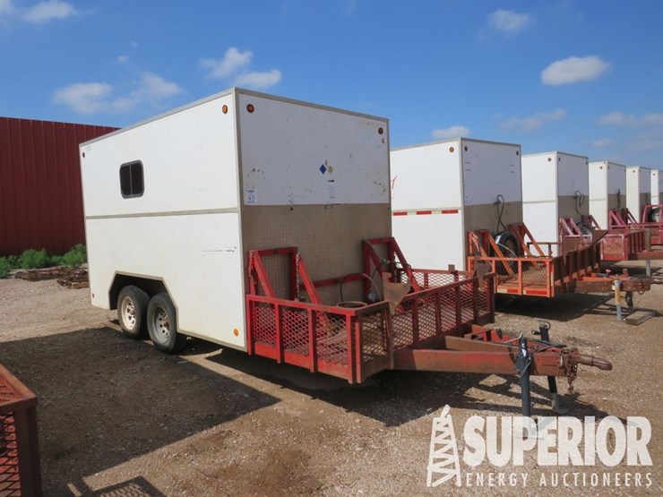 2008-carrier-trailer-16'l-t/a-doghouse-crew-trailer-image-1
