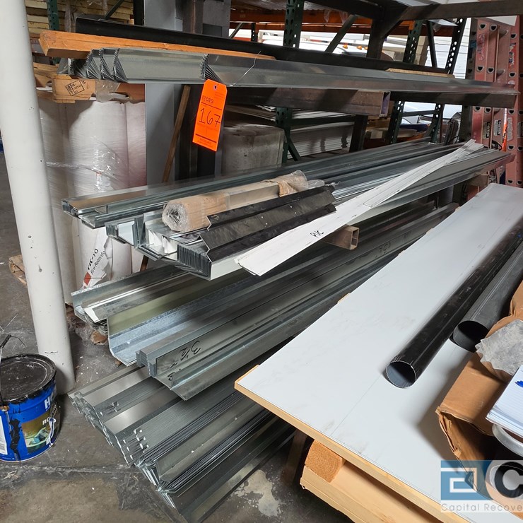 ASSORTED PRE-BENT SHEET METAL PERIMETER FLASHINGS