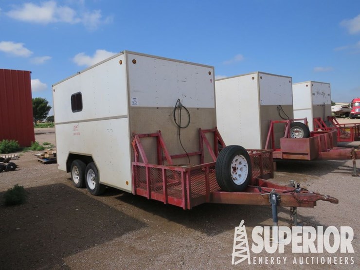 2005-carrier-trailer-16'l-t/a-doghouse-crew-trailer-image-1