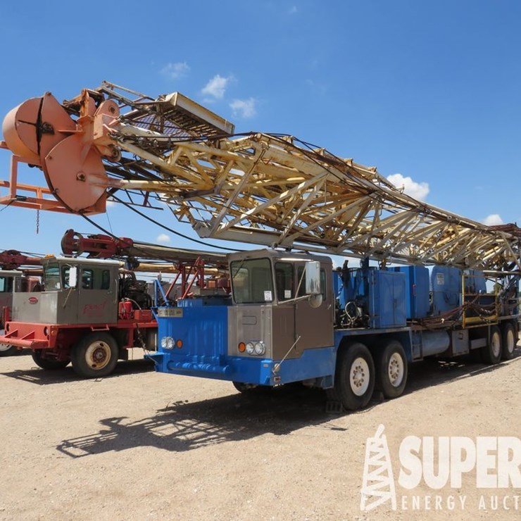 1985 FRANKS/I-RAND 300 D/D Well Service Rig