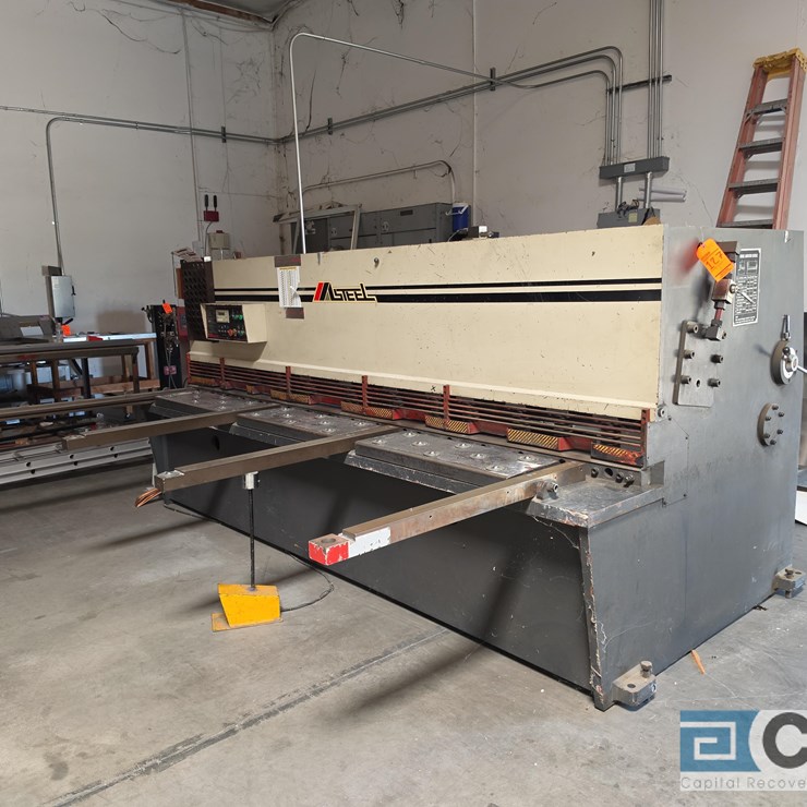 MASTEEL 10250 HYDRAULIC SWING BEAM SHEER
